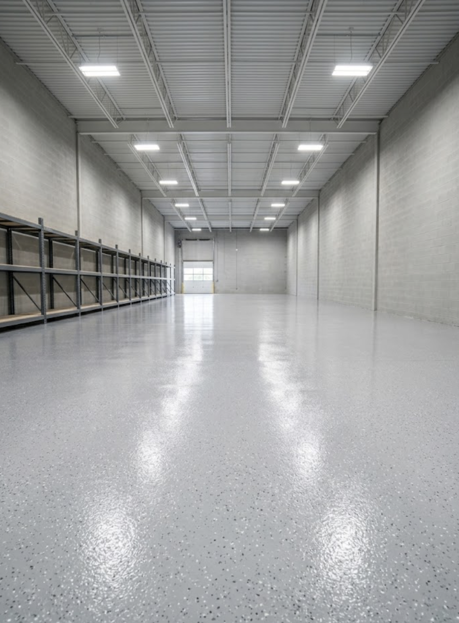 Commercial epoxy floor